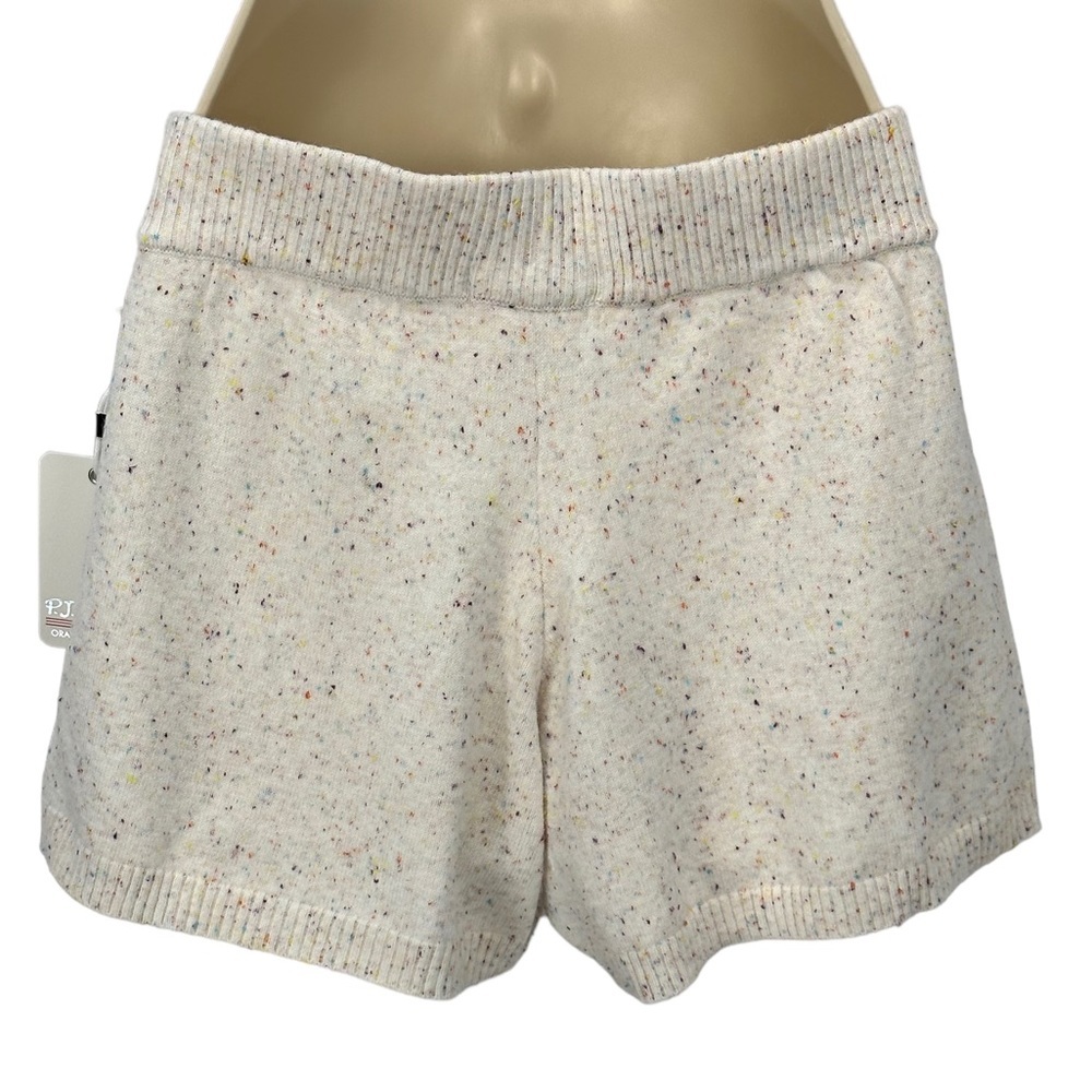 PJ Salvage Pull On Confetti Lounge Sleep Shorts RBSPS -  Ivory - Picture 2 of 7